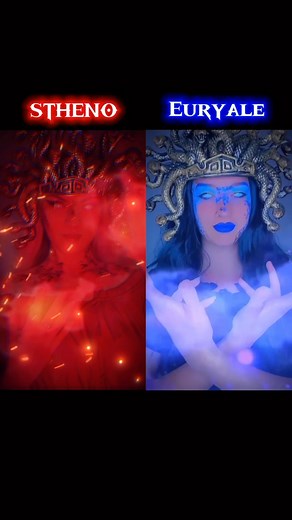 #pov in a musuem of acient artifacts, you see the Gorgon Sisters crowns. (#collab: @crazy_cae 💙) • • • • #greekmythology #musuem #medusa #gorgon #gorgonsisters | Hollynn Ragland