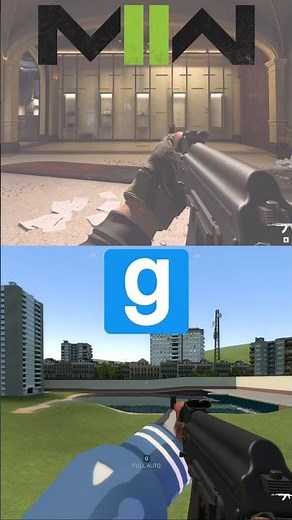 Original (MW2022) Vs Mods (Garry's Mod) - Kastov 762 Edition #cod #mw2022 #mw #shorts #satisfying