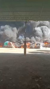 Video: Myanmar junta artillery hits Myanmar-China trade checkpoint in Muse November 23, 2023 Several trucks were incinerated in Muse Township, northern Shan State on Thursday morning when artillery shells fired indiscriminately from the junta’s strategic base at the 105-Mile Trading Zone hit the Myanmar-China border trade gate in Kyin San Kyawt, according to locals. Video: CJ #WhatsHappeningInMyanmar ------------------- Help The Irrawaddy Report the Truth from Myanmar https://bit.ly/3btQYpR | Th