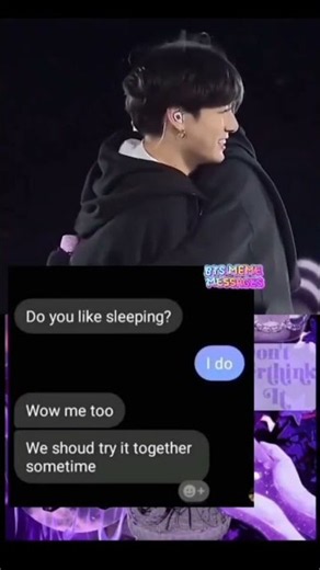 BTS Text Meme 😏 "Do You Like Sleeping?" — "We Should Try It Together"