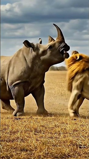 Who Wins: Rhino vs Lion? Ultimate Animal Showdown!