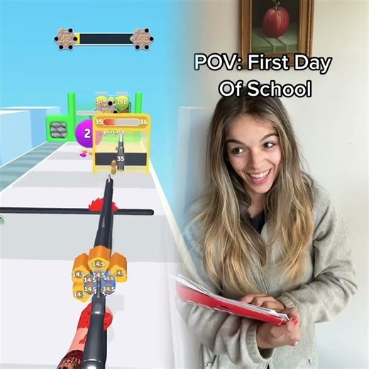 POV first day of school and the teacher is taking attendance #firstdayofschool #teachersbelike