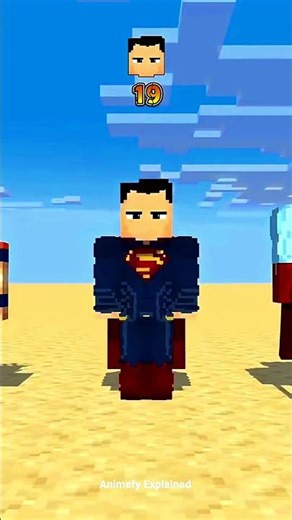 Superman Carries the Team to Safety 💪🔥 | Minecraft Hero Moment