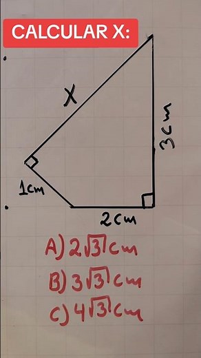 Triángulos, Teorema de Pitágoras. Reto 13.