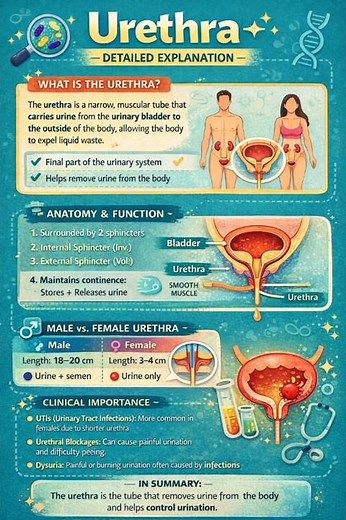 "What Is the Urethra? Simple Science Explained💡"#biologyshorts#quickscience#humanbody#viral#shorts