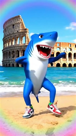 Tralalero Tralala Boom! 🦈👟 Explosion Everywhere 🔥#Tralala#BallerinaCappuccina