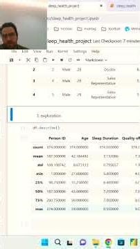 تحليل البيانات باستخدام البايثون الفرق بين describe و describe include object #dataanalysis #python