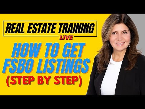How To Get FSBO Listings! (Step By Step)