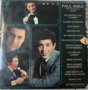 Paul Anka - Los Más Grandes Éxitos De Paul Anka