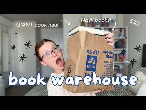 I went to a book warehouse and spent $30... | GIANT BOOK HAUL