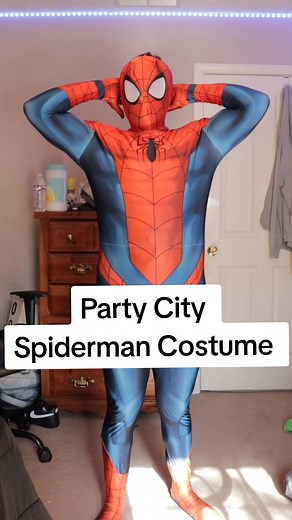 Review of Party City's Spiderman Costume