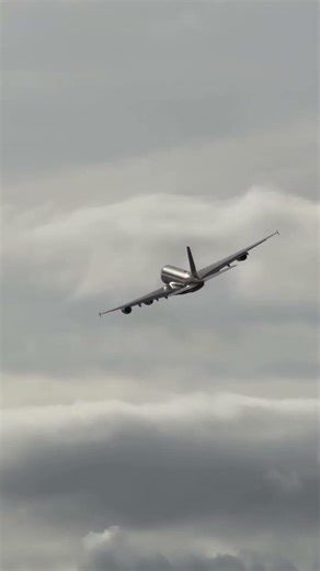 A380 departing Heathrow ✈️