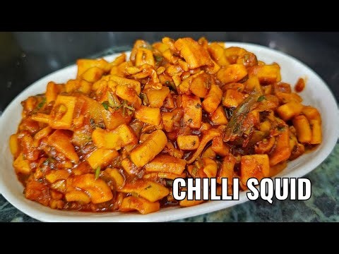 Chilli Squid Recipe | Spicy Calamari | Easy Seafood Recipe