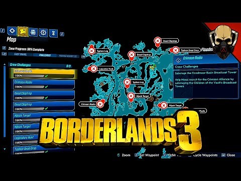 Eden-6 Floodmoor Basin, Crimson Radio! [Borderlands 3] #33