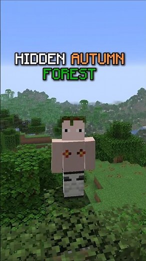 Minecraft Hidden Autumn Forest Secret