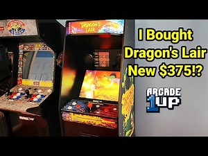 I Bought a New Dragon's Lair Arcade1up Arcade Machine Only $375!? My Detailed Review and Gameplay! 🐲