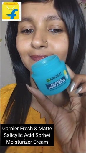 Garnier Salicylic Fresh & Matte Moisturizer Review 😍 | Oily Skin Must-Have? ✨ | Summer Skincare