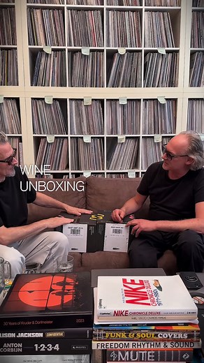 Wine Box unboxing.🍷 Created together with Weingut Markowitsch. HIGH NOON – a vibrant Pinot Blanc from Spitzerberg DEEP SHIT – a bold Merlot‑Zweigelt cuvée A sip of our sound in every bottle. #KruderundDorfmeister #DeepShit #HighNoon #Wine #Winelover #WineShop #WineTime #Markowitsch #RedWine #WhiteWine #winery #Downtempo | Kruder & Dorfmeister