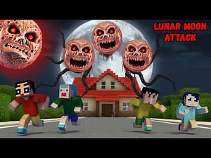 SHINCHAN Found Horror LUNAR MOON In Minecraft😱😨