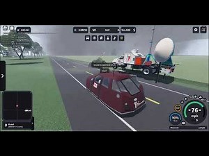 First Tornado Intercept | Twisted Roblox