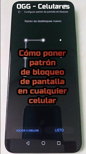 How to set a screen lock pattern on any cell phone #shorts #cell phone #cell phones