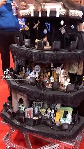 Wearing the Haunted Mansion as a costume 🤯 | Wilkes Family Halloween Displays