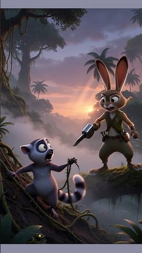 Bunny 🐰 Saves Tickle! 😱🌲 | Emotional Rescue Story ❤️ | Funny Gadget Hero Adventure 😂 #tickletiks