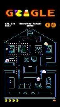 A PIOR GAMEPLAY | PAC-MAN GOOGLE DOODLES #games #pacman #googledoodles #pacmangame #retrogames