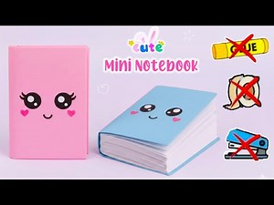 DIY Cute Origami Mini Notebook No Glue No tape /Easy craft ideas /Paper craft /how to/ art and craft