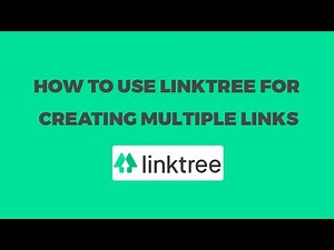 How to use LinkTree for Creating Multiple Links (Easy Method)