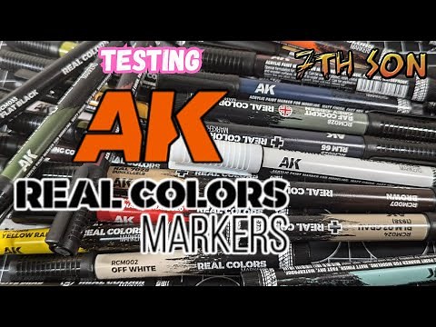Testing: AK Interactive Real Colour Markers