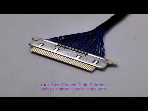 samtec micro coax 20 pin harness coax cable cap IPEX 20373-R50T-06 micro coaxial cable Netherlands d