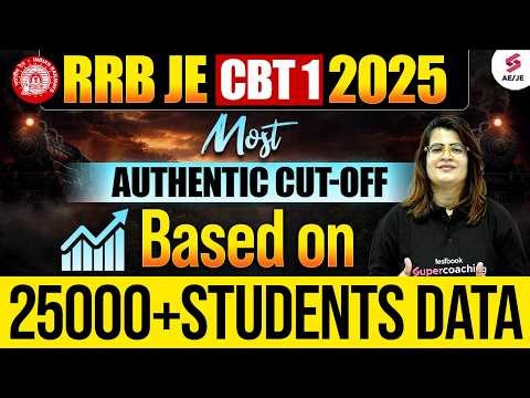 RRB JE Cut Off 2026 | RRB JE Expected Cut Off 2026 | RRB JE CBT 1 Cut Off 2026 Expected | Gopika Mam