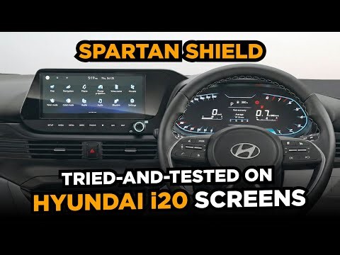 New Hyundai i20 2023 Infotainment & Speedometer Screen Guard | Best DIY Spartan Shield Installation