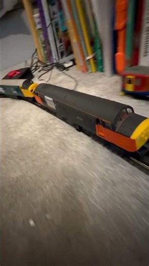 Running my new hornby class 37! #hornby #class37