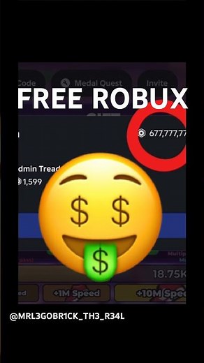 Free Robux script🤑😈 #creator #creators #smallcreator