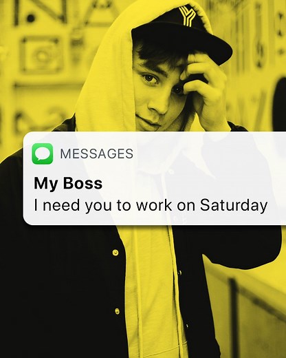 34M views · 228K reactions | When Your Boss Texts You  | Phony Texts | Facebook