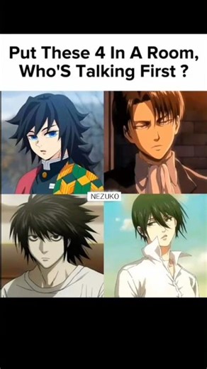 who's talking first?