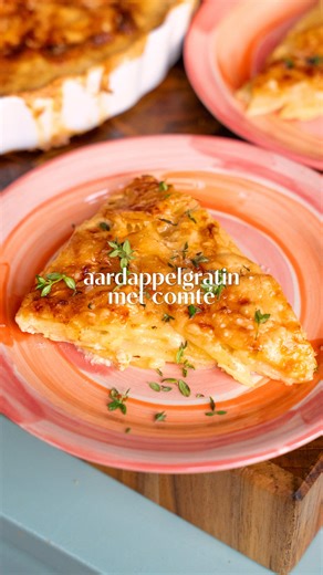 Aardappelgratin met Comté voor de Feestdagen