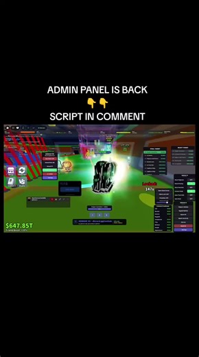 ADMIN PANEL IS BACK 🤟 Steal a brainrot ‎#roblox #stealabrainrot #script #sab #fyp