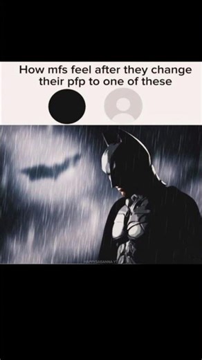 How MFs Feel After Changing to Black PFP 😈🦇 Batman Mode Activated #batman #shortsfeed #explorepage