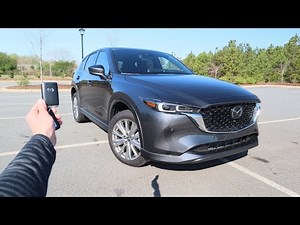 2023 Mazda CX-5 Signature Turbo AWD: Start Up, Walkaround, POV, Test Drive and Review