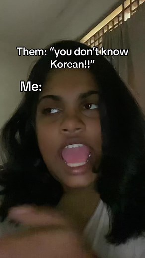 I know Korean!😂😂😂 #learnontiktok #tiktokfashion #makeup #skincareroutine #srilanka