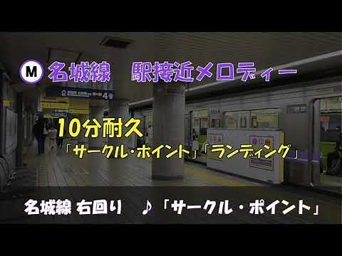 【耐久】地下鉄名城線 接近メロディー「サークル・ポイント＆ランディング」