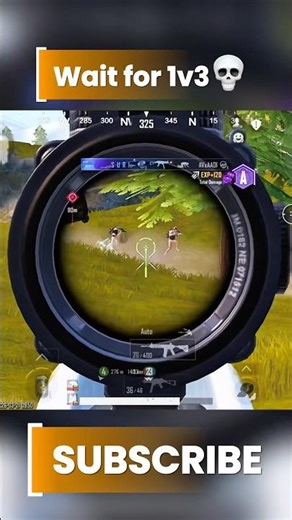 Wait for 1 v 3 💀😎 #bgmi #trending #explore #pubgmobile #gaming #shorts #viralchallenge