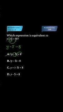 Test Prep: Applying Properties of Operations (7th Grade Math) | 7.NS.A.1.D