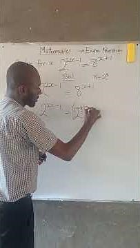 Exponential Equations for Beginners #maths #exponentialequation #mathmadeeasy #STEM