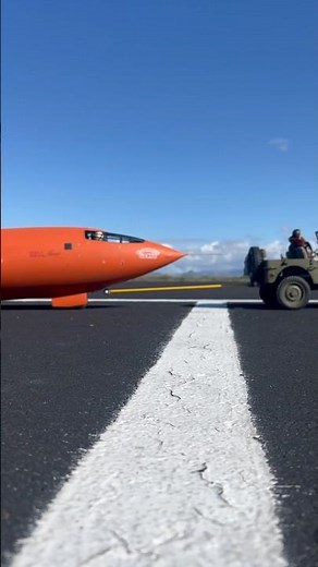 Scratch built Bell X-1 (the first airplane to fly faster than the speed of sound)