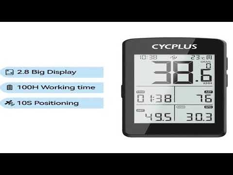 A must-have product! CYCPLUS M3 Cycling Bike Accessories GPS Bicycle Computer Wireless ANT+ BLE 5.
