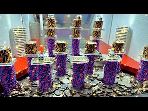High limit coin pusher million dollar buy in